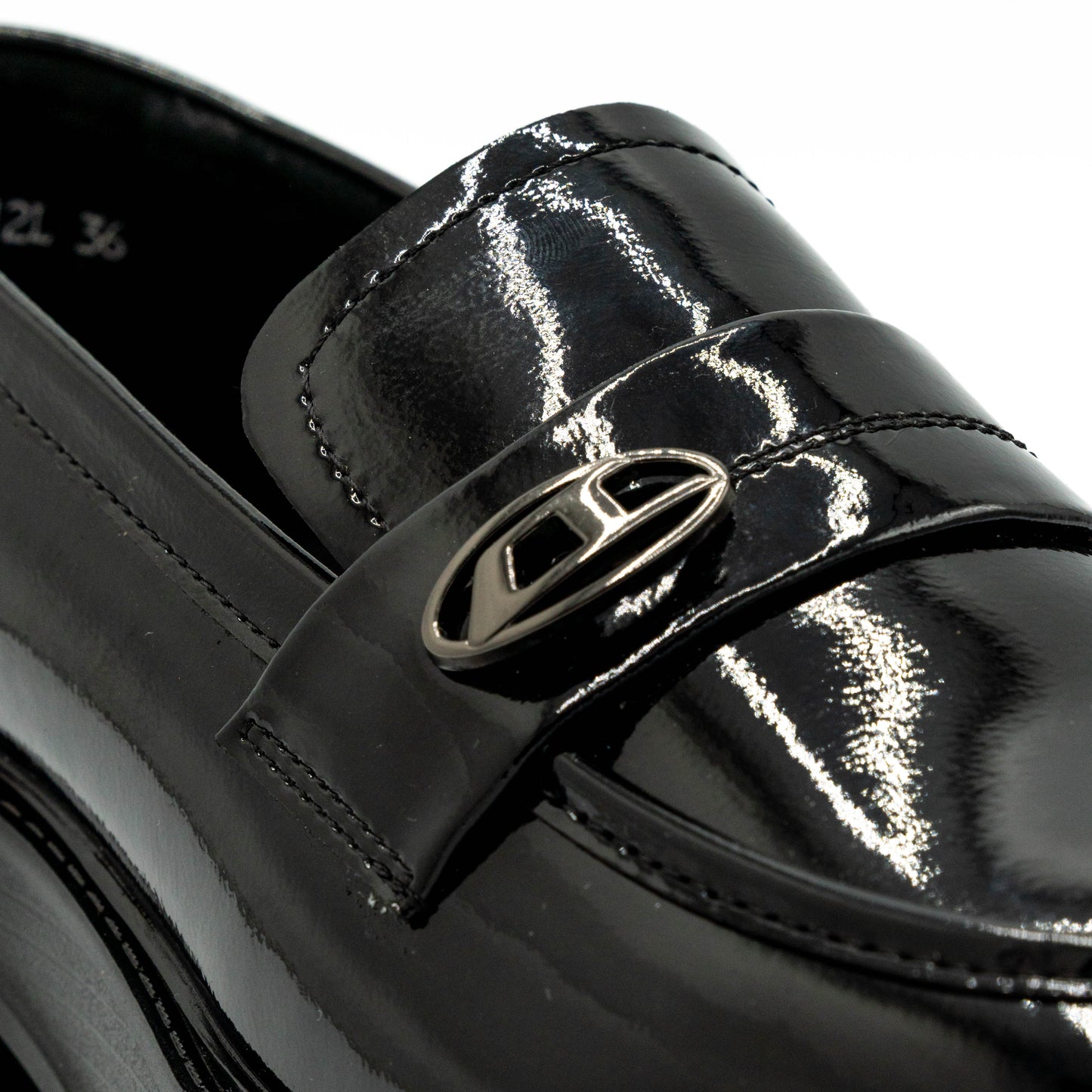 Pantofi dama din piele  lacuita- S2312L