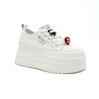 Sneakers dama din piele naturala- 25167-1