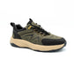 Sneakers de barbati din piele naturala si material textil-8553