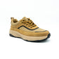 Sneakers de barbati din piele naturala si material textil-G8552-5