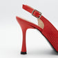 Pantofi cu toc dama din piele naturala 933 0157