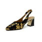 Pantofi dama cu toc din piele naturala  KY25-108-9
