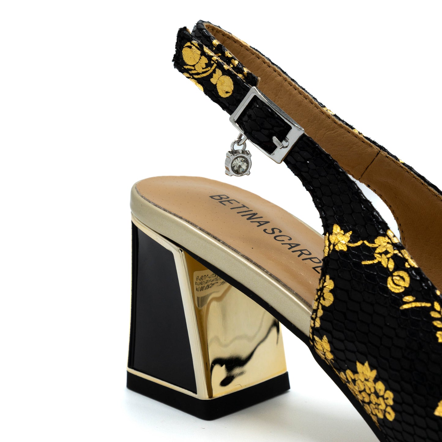 Pantofi dama cu toc din piele naturala  KY25-108-9