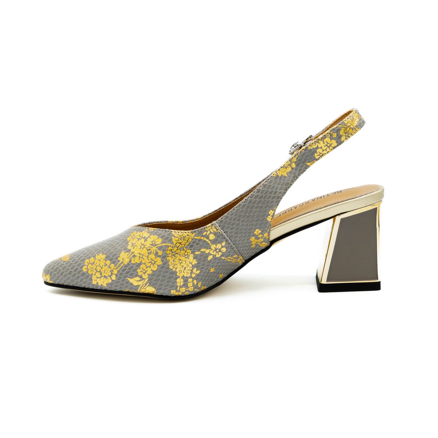 Pantofi dama cu toc din piele naturala  KY25-108-9