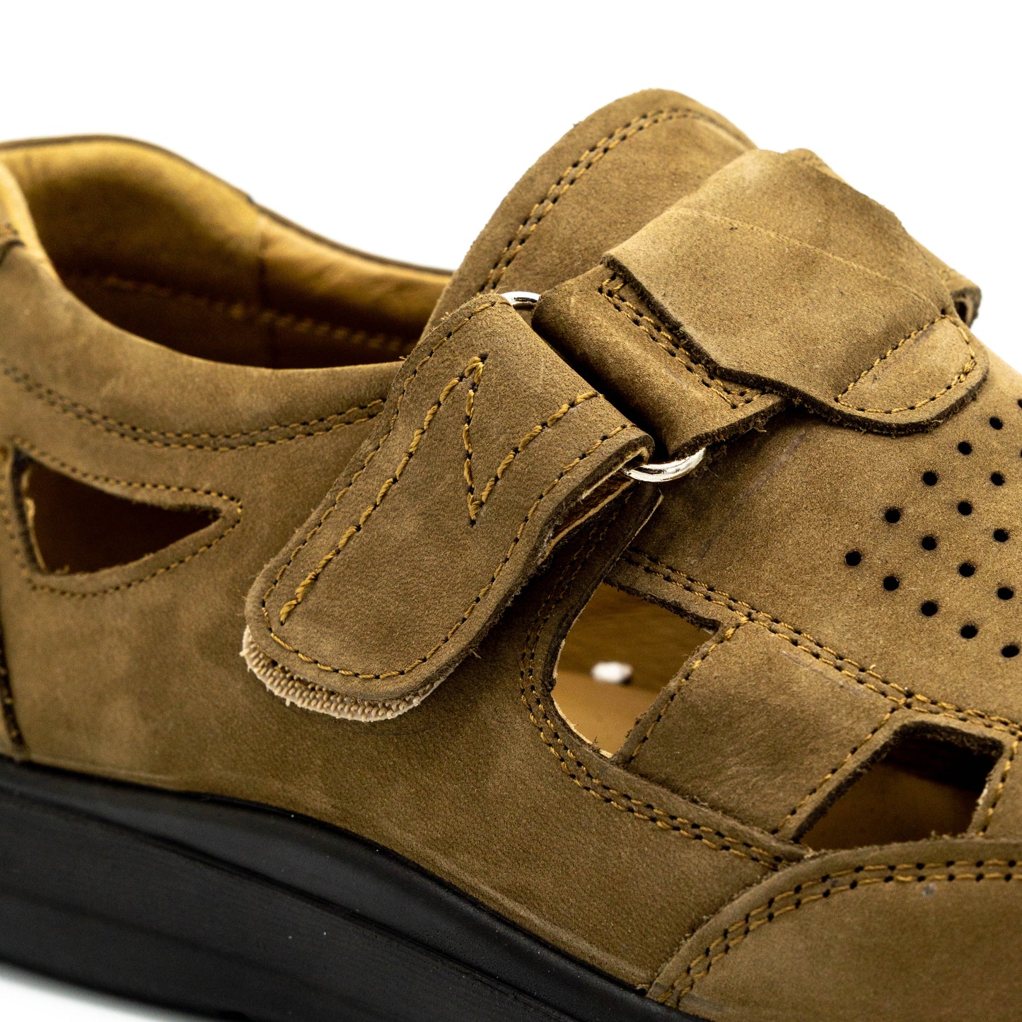 Pantofi de vara din piele naturala-JDJ003B