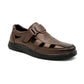Pantofi de vara din piele naturala-JDJ003B