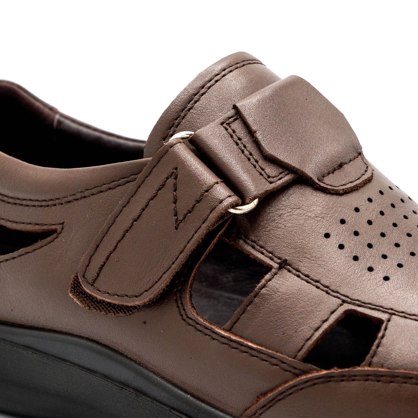 Pantofi de vara din piele naturala-JDJ003B