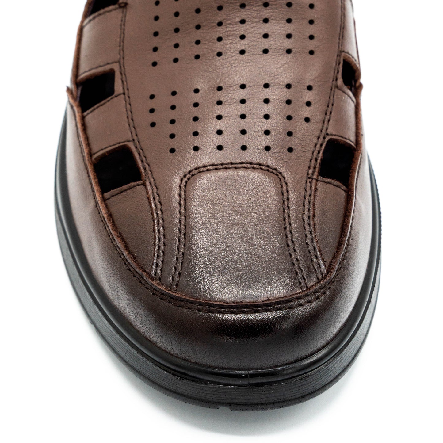 Pantofi de vara din piele naturala-JDJ003B