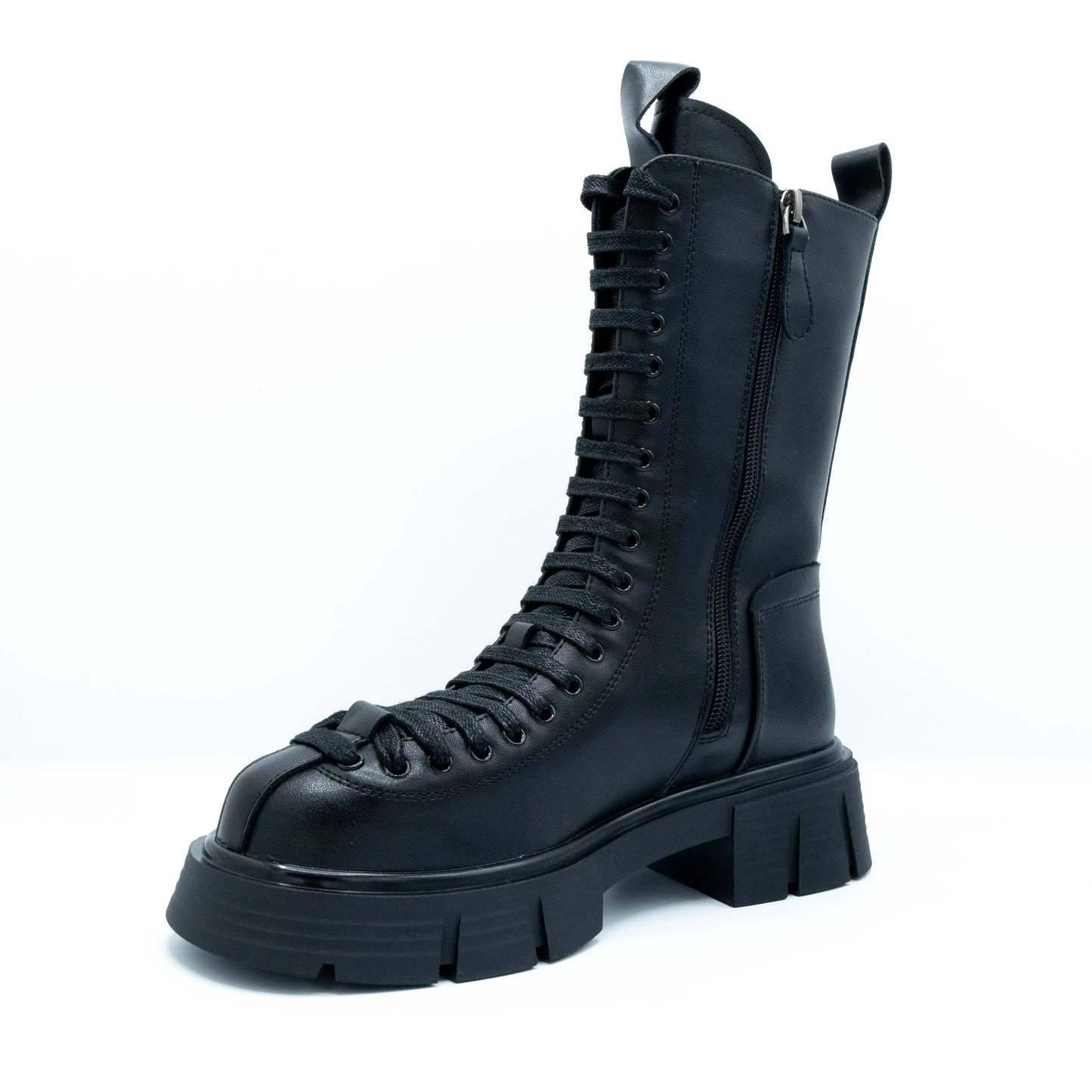 Ghete dama din piele naturala S1841-R55