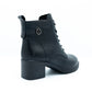 Botine dama din piele naturala- E33510