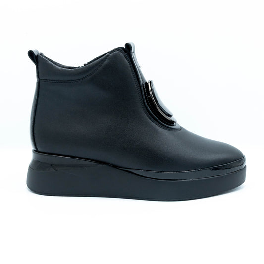 Botina dama din piele naturala- B6516-15