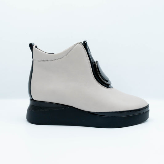 Botina dama din piele naturala- B6516-15