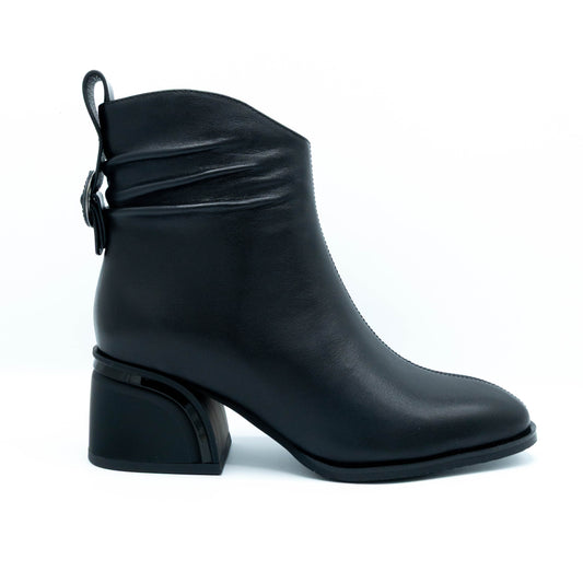 Botine dama din piele naturala JS-1FA-669
