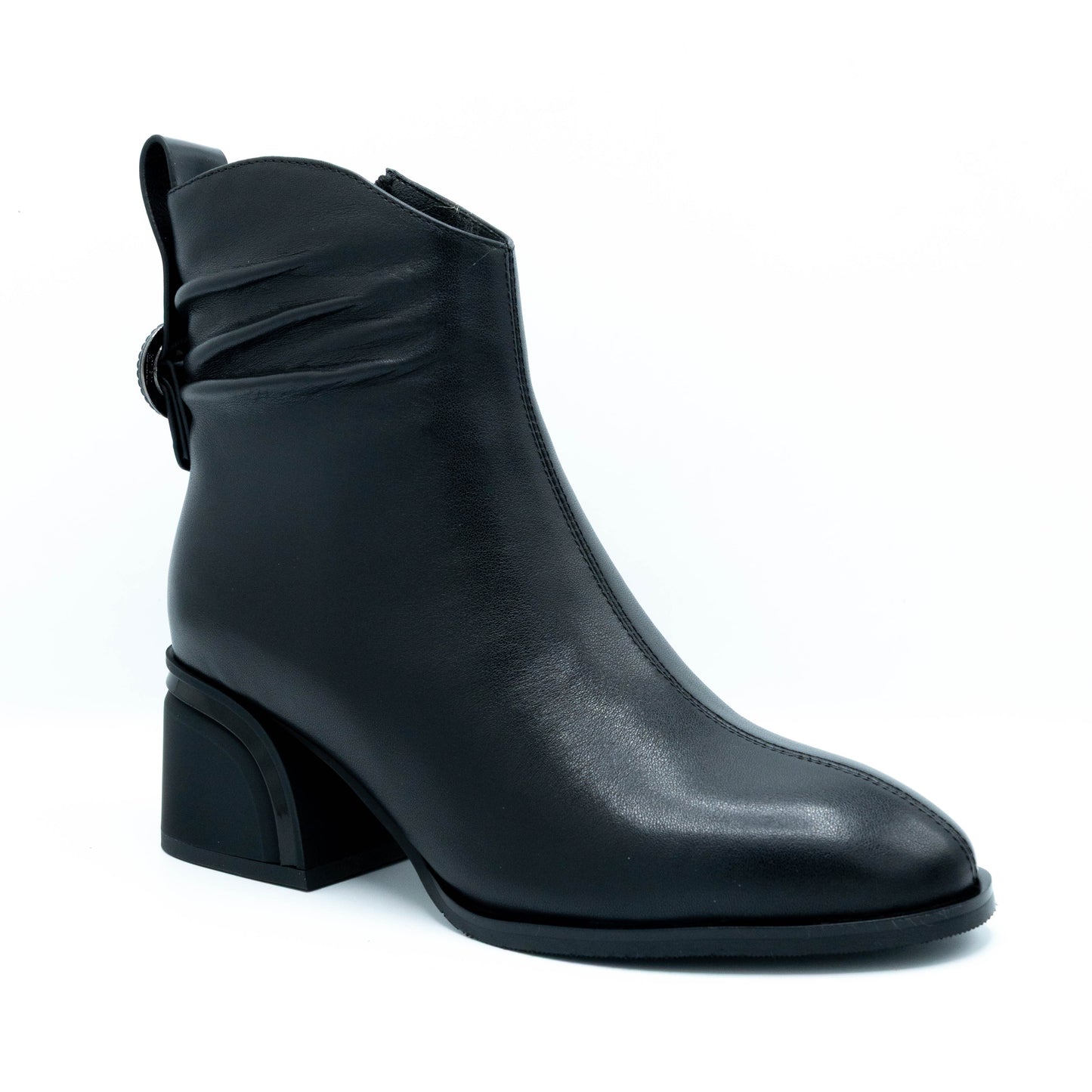 Botine dama din piele naturala JS-1FA-669