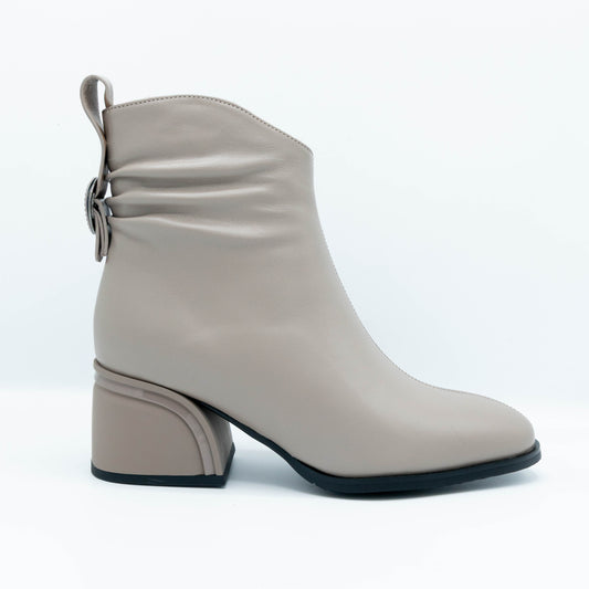 Botine dama din piele naturala JS-1FA-669